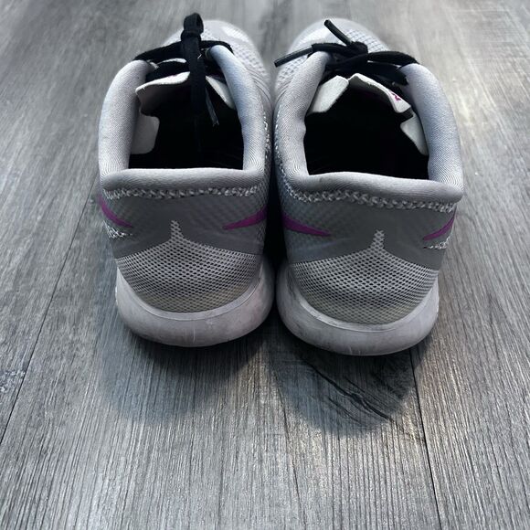 Nike Free 5.0 Women's Size 8 Running Shoes Grey Pink Tennis Athletic Gym - Picture 6 of 9